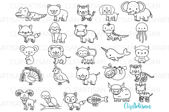 Animals a to Z Clipart: Real Talk for Embroidery Designers