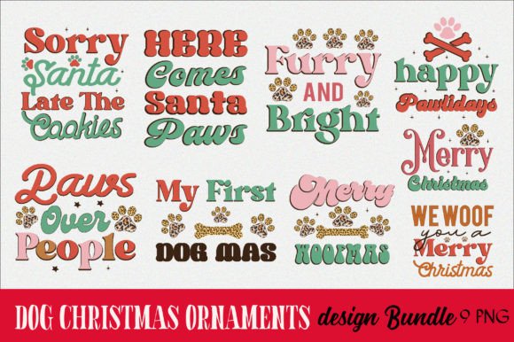 Christmas Dog Ornaments PNG Bundle: A Designer's Honest Take
