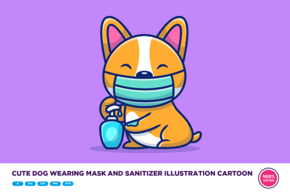 Cute Dog Wearing Mask and Sanitizer: A Designer’s Honest Review