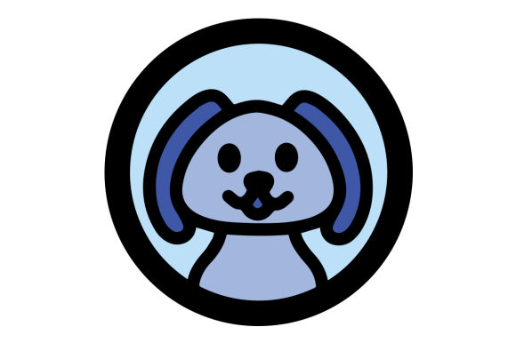 Dog Black Outline Icon: An Embroidery Design Review