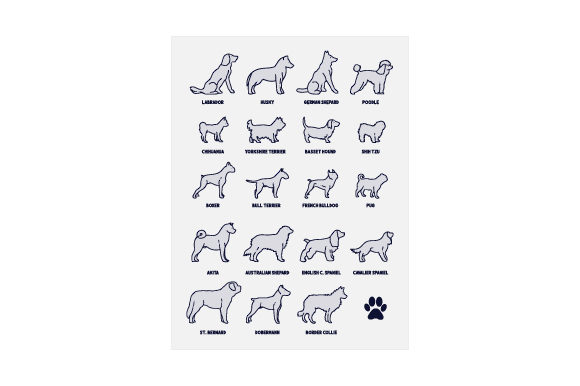 Dog Breeds Embroidery: A Real-Project Design Review
