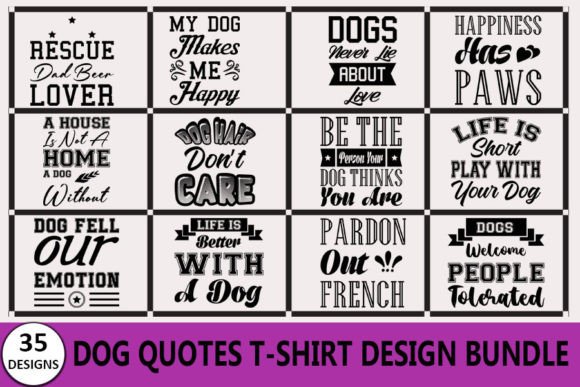 Dog Quotes T-shirt Bundle Reviewed for Real Embroidery Work