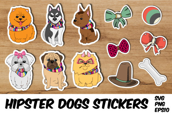 Hipster Dogs Printable Stickers: A Designer's Embroidery Review