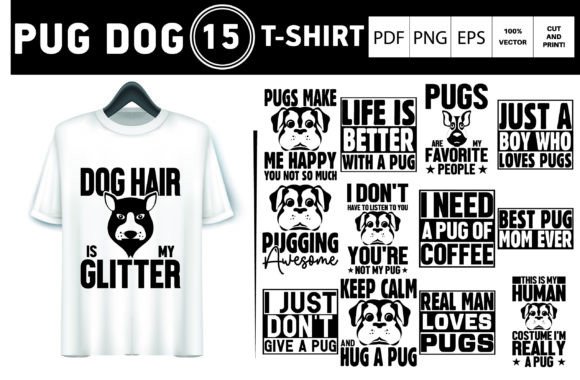 Pug Dog T-Shirt Bundle Design: A Hands-On Review