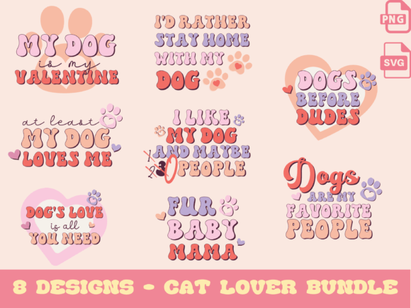 Review: Funny Dog Quotes Bundle, Retro Design